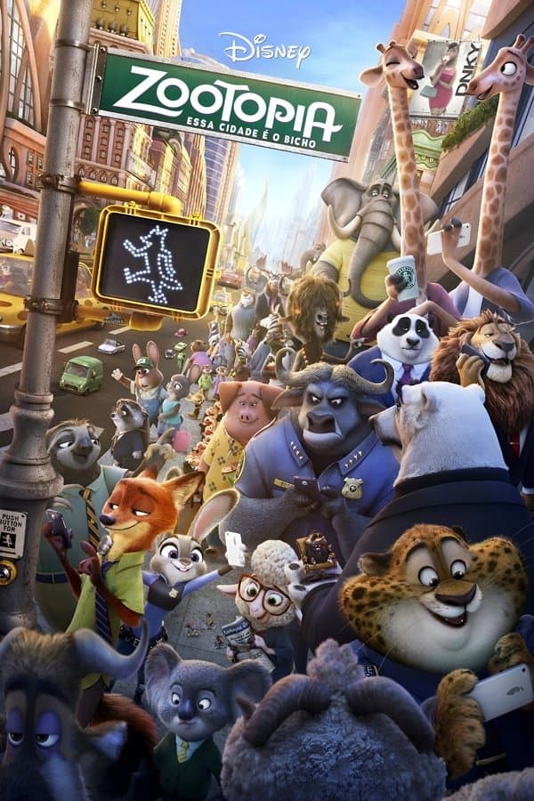 Poster Zootopia: Essa Cidade é o Bicho