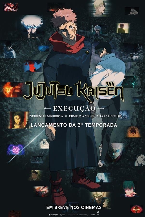 Poster JUJUTSU KAISEN: Execução